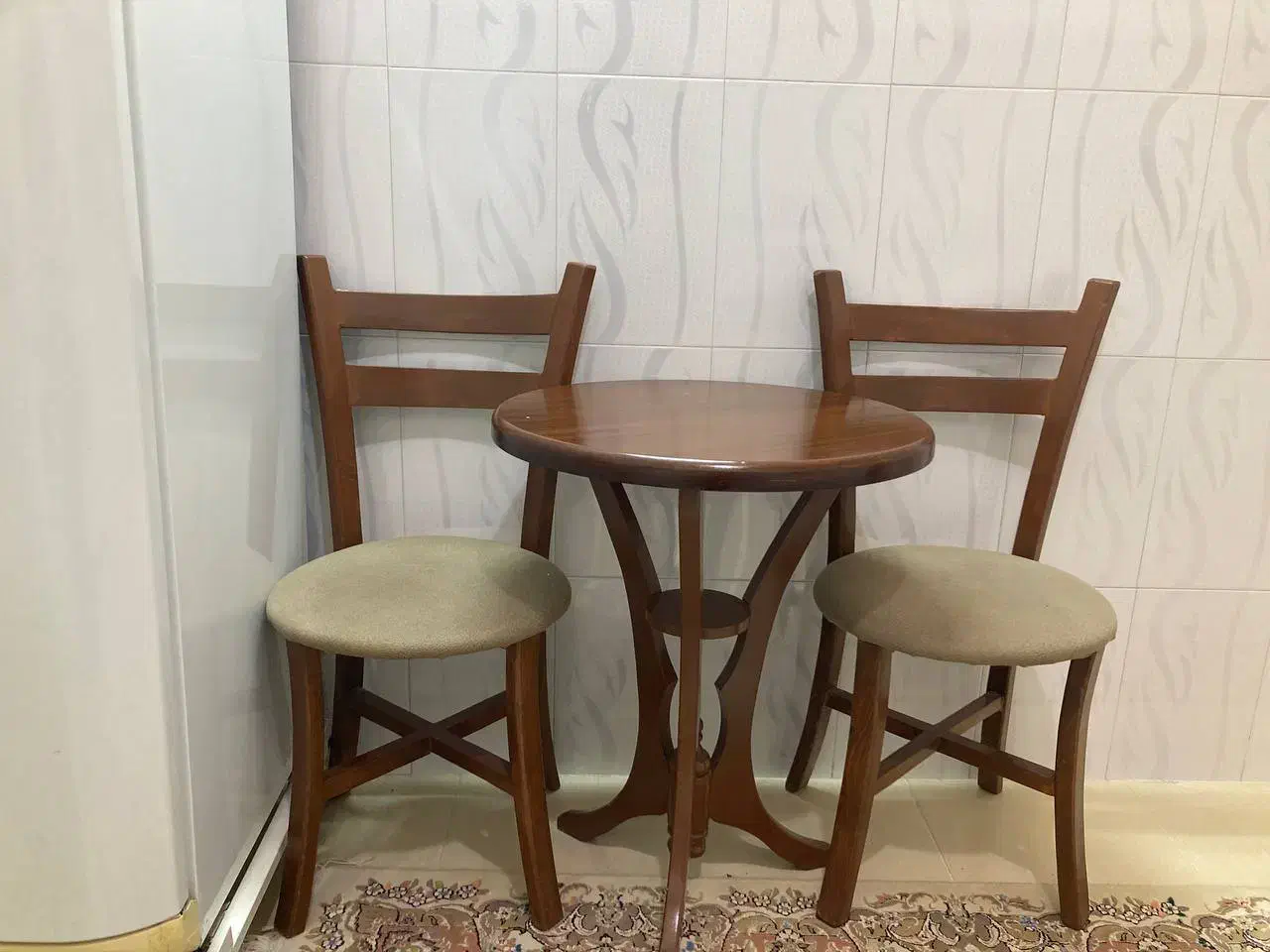 سرویس دو نفره غذاخوری در حد نونو|میز و صندلی غذاخوری|نهاوند, |دیوار