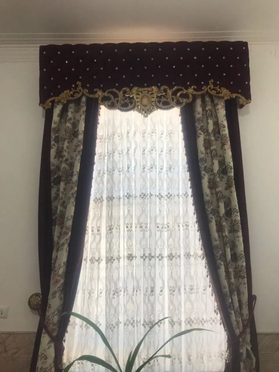 پرده کامل مناسب پذیرایی و اتاق خواب|پرده، رانر، رومیزی|فردوس (کرمان), |دیوار