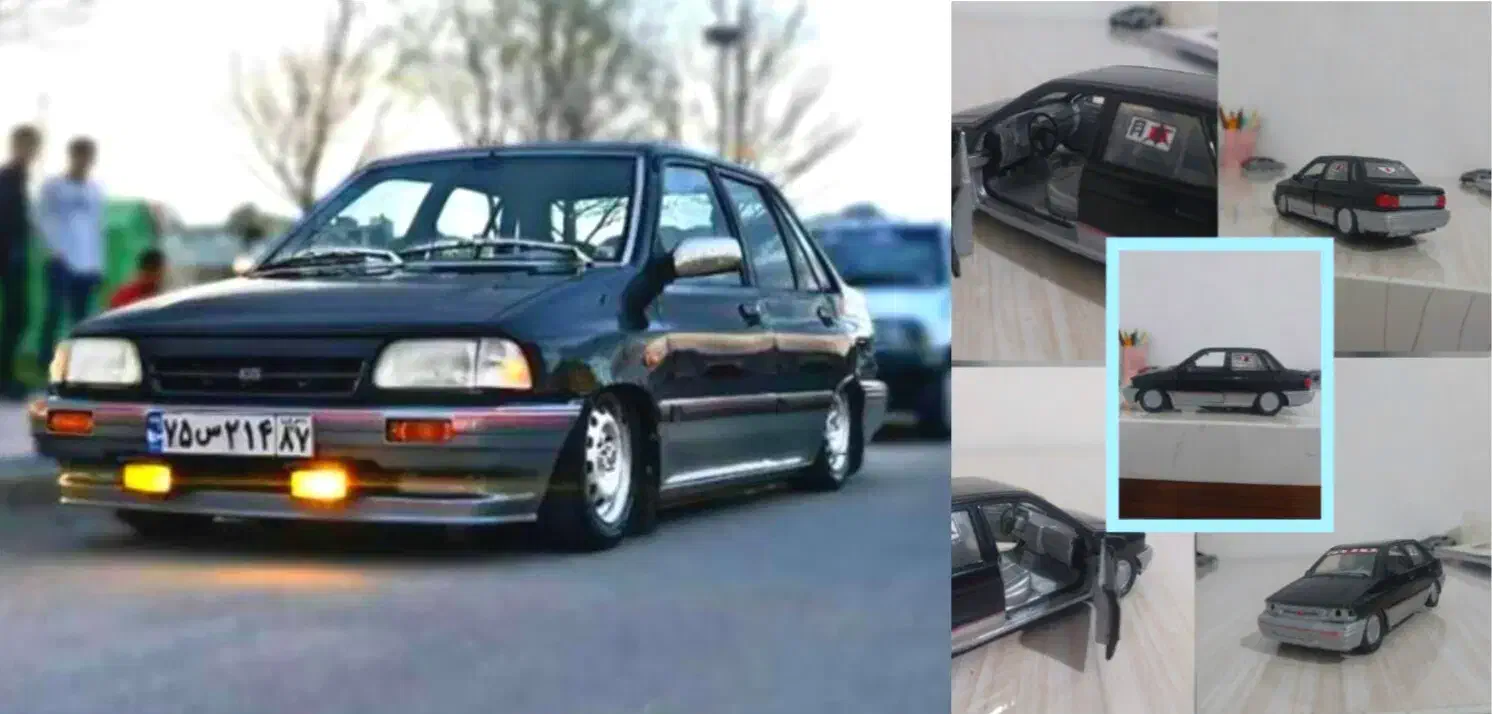 ماکت یا ماشین فلزی پراید صندوق دار طرح کره ای|کلکسیون و سرگرمی|ارومیه, |دیوار