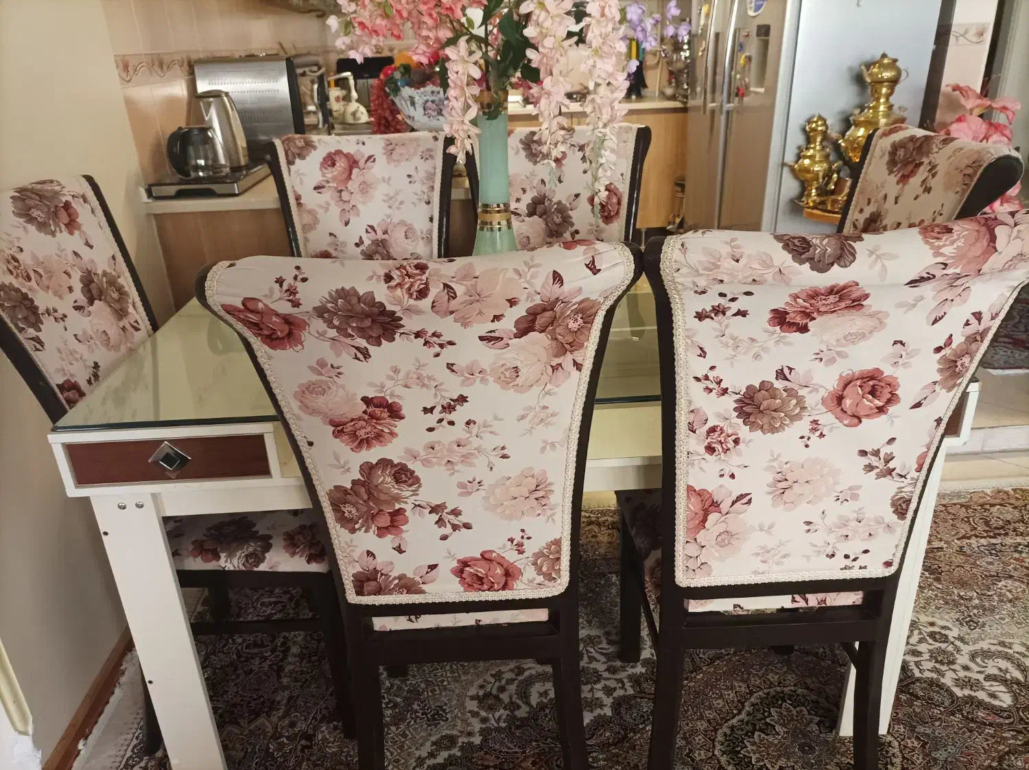 میز و صندلی شش نفره|میز و صندلی غذاخوری|سهند, |دیوار