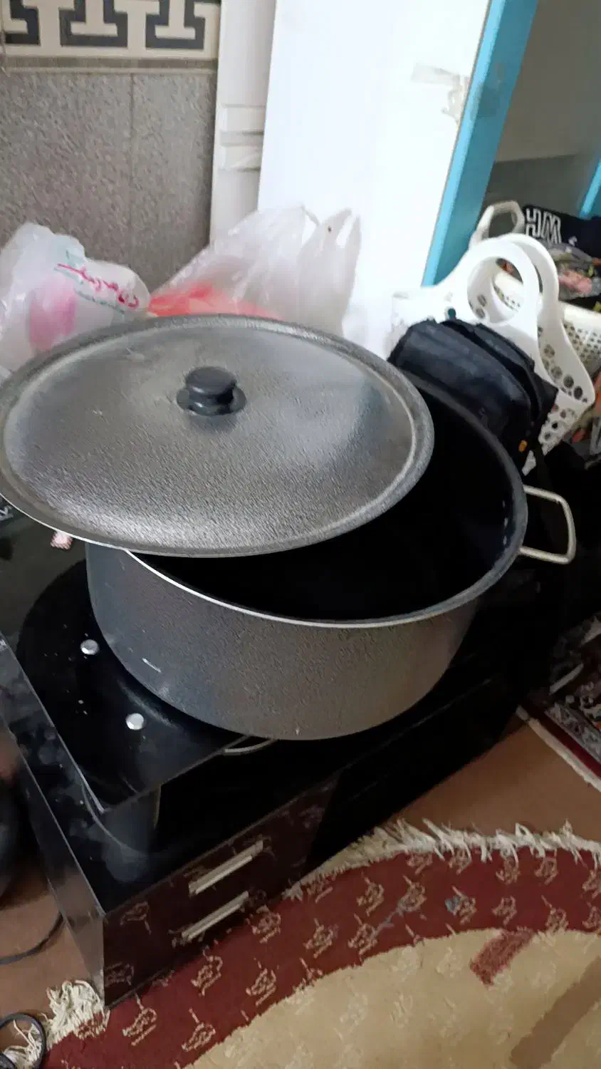 قابلمه تفلن|ظروف پختوپز|چناران, |دیوار