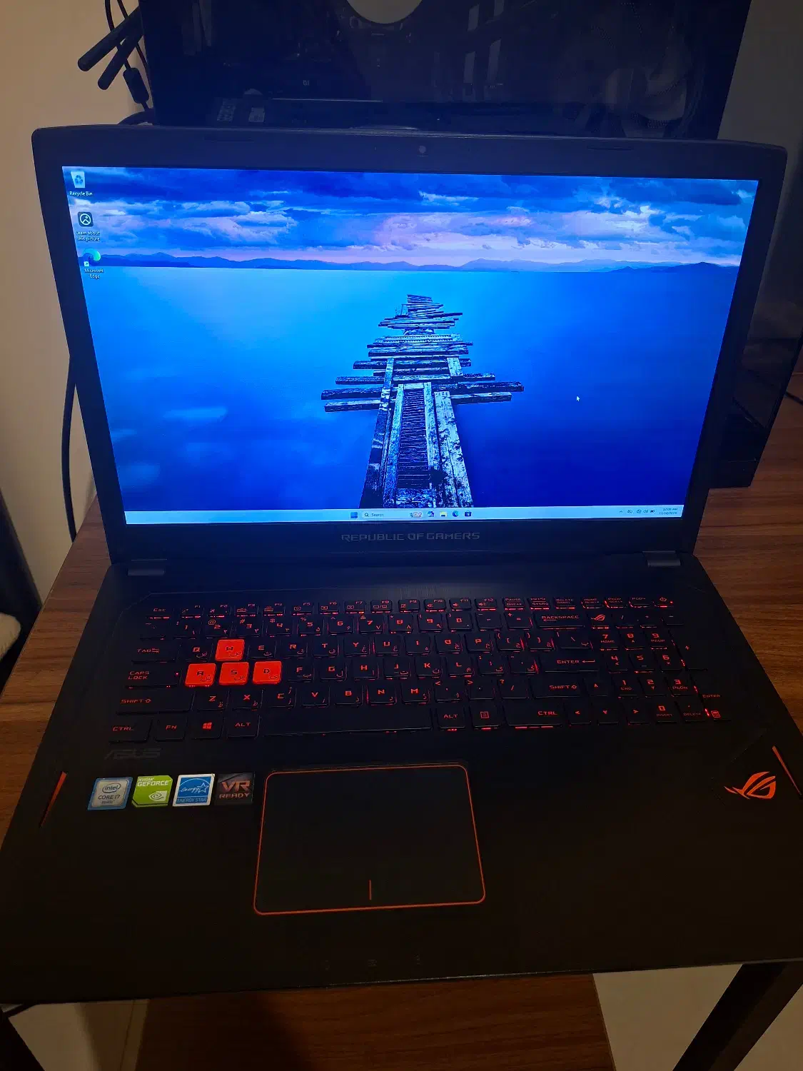 لپتاپ گیمینگ 17 اینچ ایسوس|رایانه همراه|کرمانشاه, |دیوار