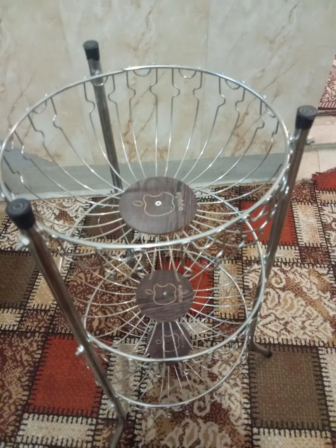 سبد سیب زمینی وپیاز|ظروف نگهدارنده، پلاستیکی، یکبارمصرف|همدان, |دیوار