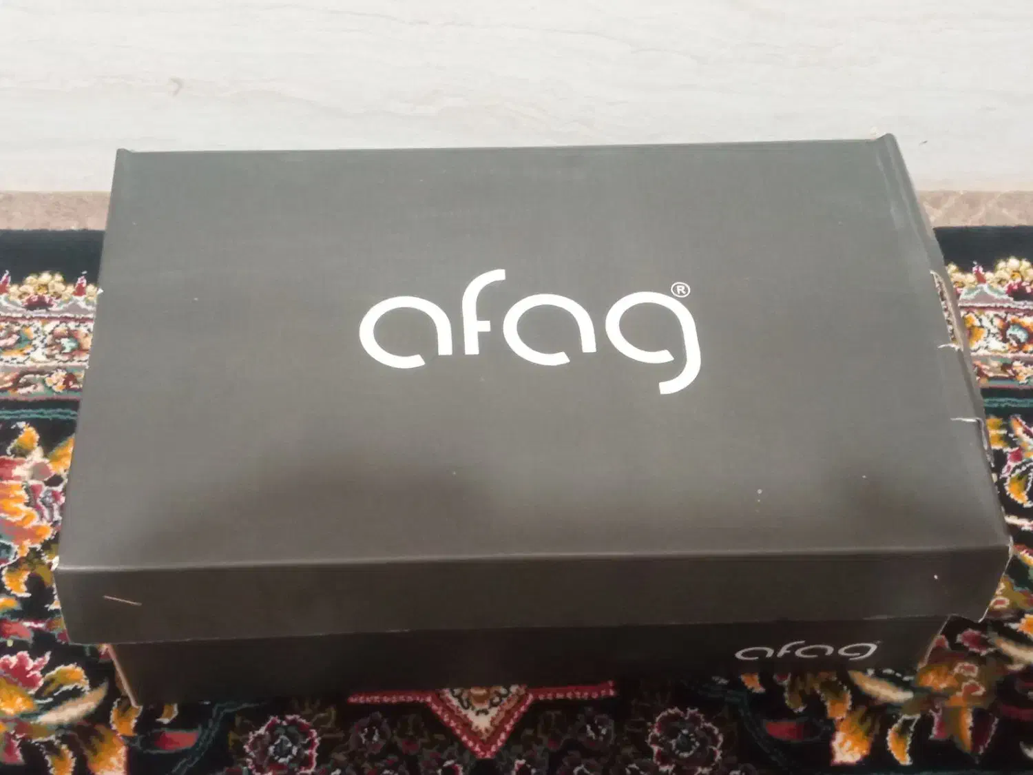 کفش مردانه مشکی چرم.مارک آفاق سایز 42|کیف، کفش، کمربند|مرودشت, ژیان|دیوار