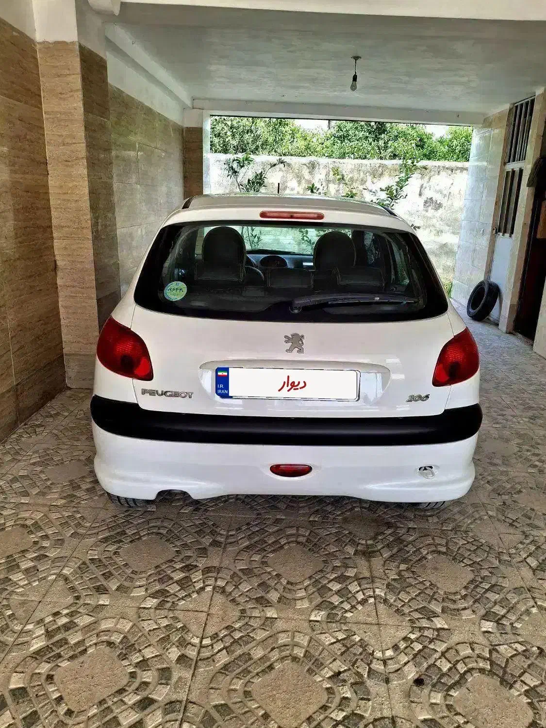 ۲۰۶تیپ ۵ مدل۹۹ دریچه گاز سیمی|خودرو سواری و وانت|رودسر, |دیوار