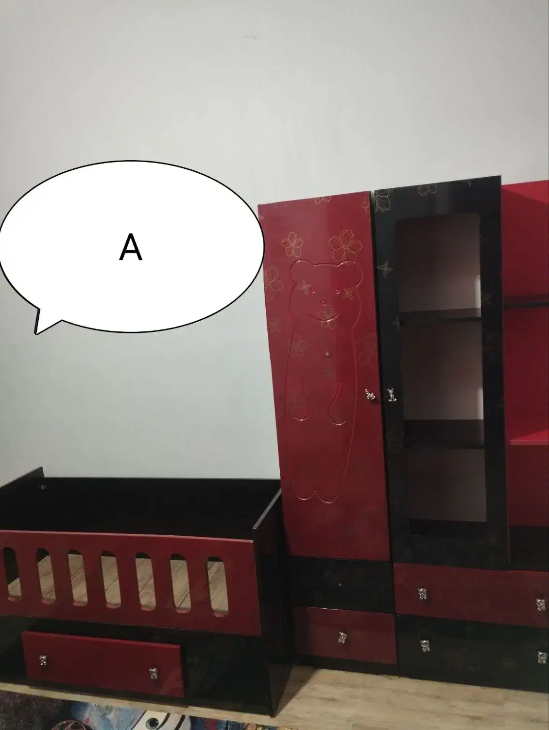 تخت کمد|تخت و سرویس خواب|سنقر, |دیوار