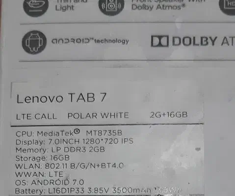 تبلت lenovo|تبلت|تهران, شهرک چیتگر|دیوار