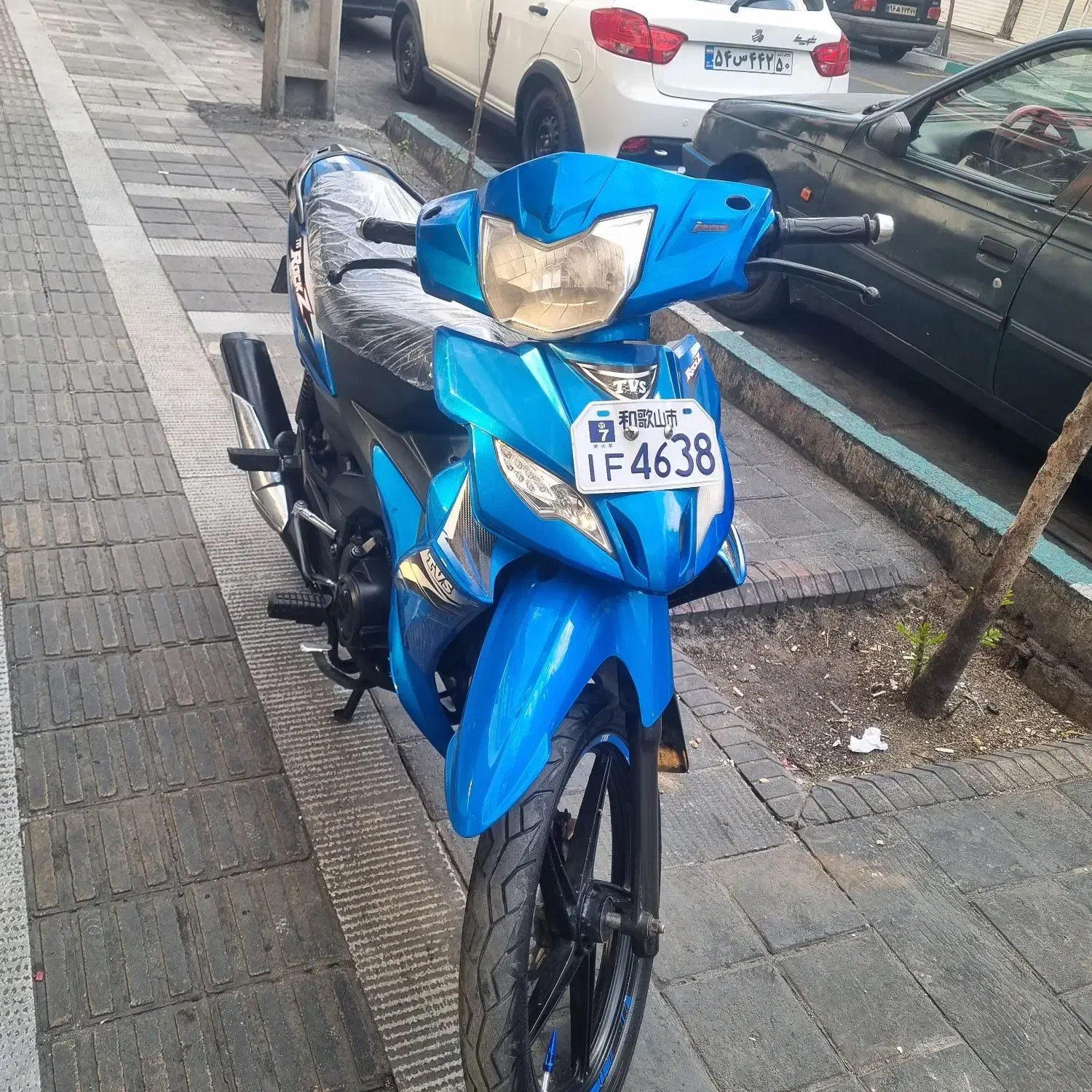 tvsراکز مدل ۹۳ درحد تمیز و سالم کم کارکرد واقعی|موتورسیکلت|تهران, جیحون|دیوار