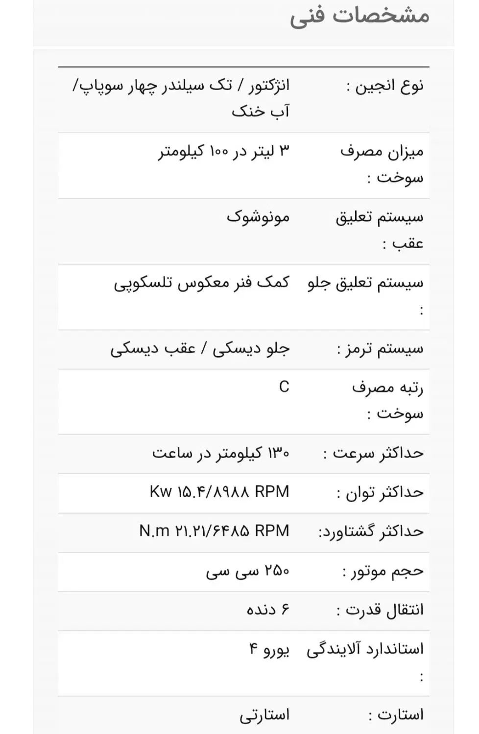kps250  صفر402|موتورسیکلت|شیراز, کاراندیش|دیوار