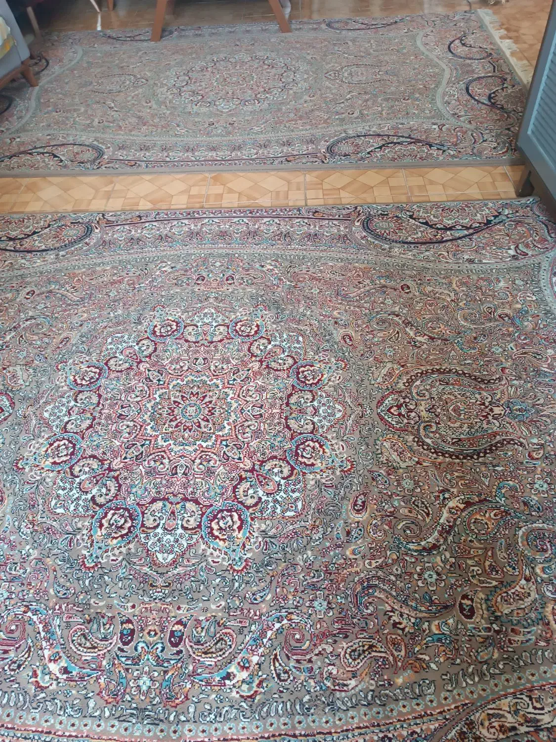 دو تخته فرش ۶متری|فرش|باقرشهر, |دیوار