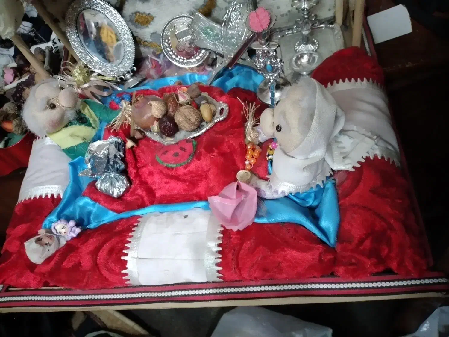 ماکت تم شب یلدا،کاردست واقعا زیبا|مجسمه، تندیس، ماکت|اصفهان, جلالیه|دیوار