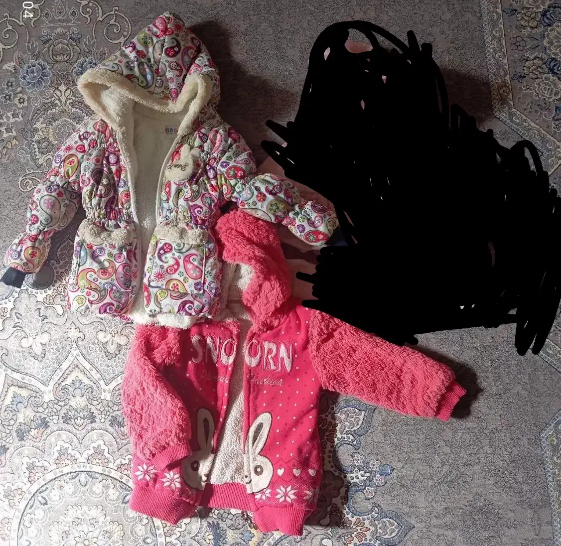 کاپشن دخترانه و ست هودی و شلوار جنس مخمل|لباس|زاهدان, |دیوار