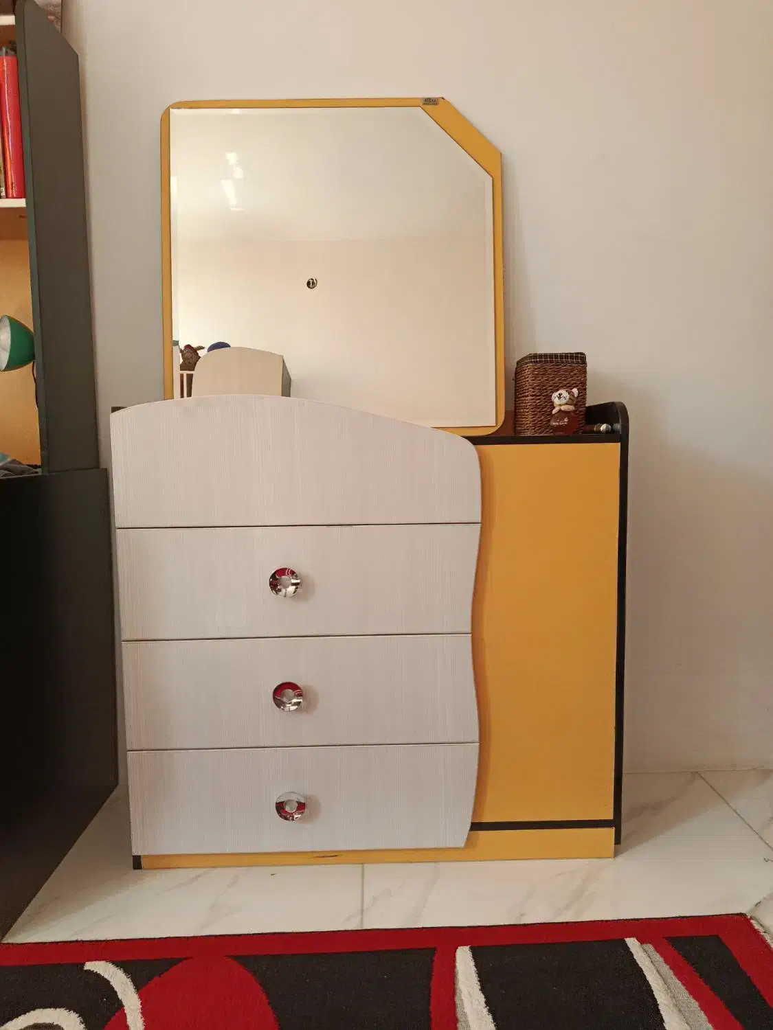 سرویس خواب نوجوان4تیکه|تخت و سرویس خواب|ماهدشت, |دیوار