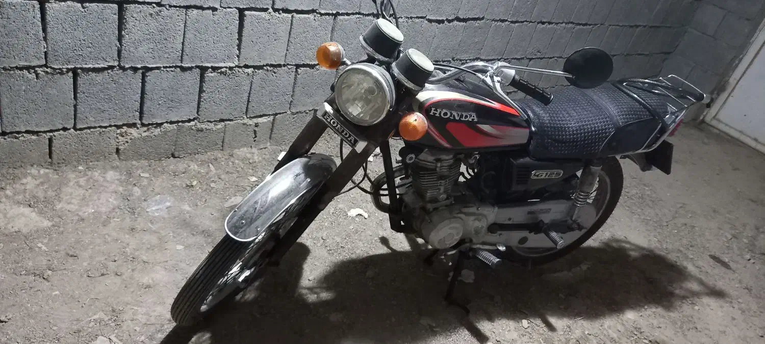 موتور سیکلت ۱۲۵cc پیشتاز|موتورسیکلت|گچی, |دیوار