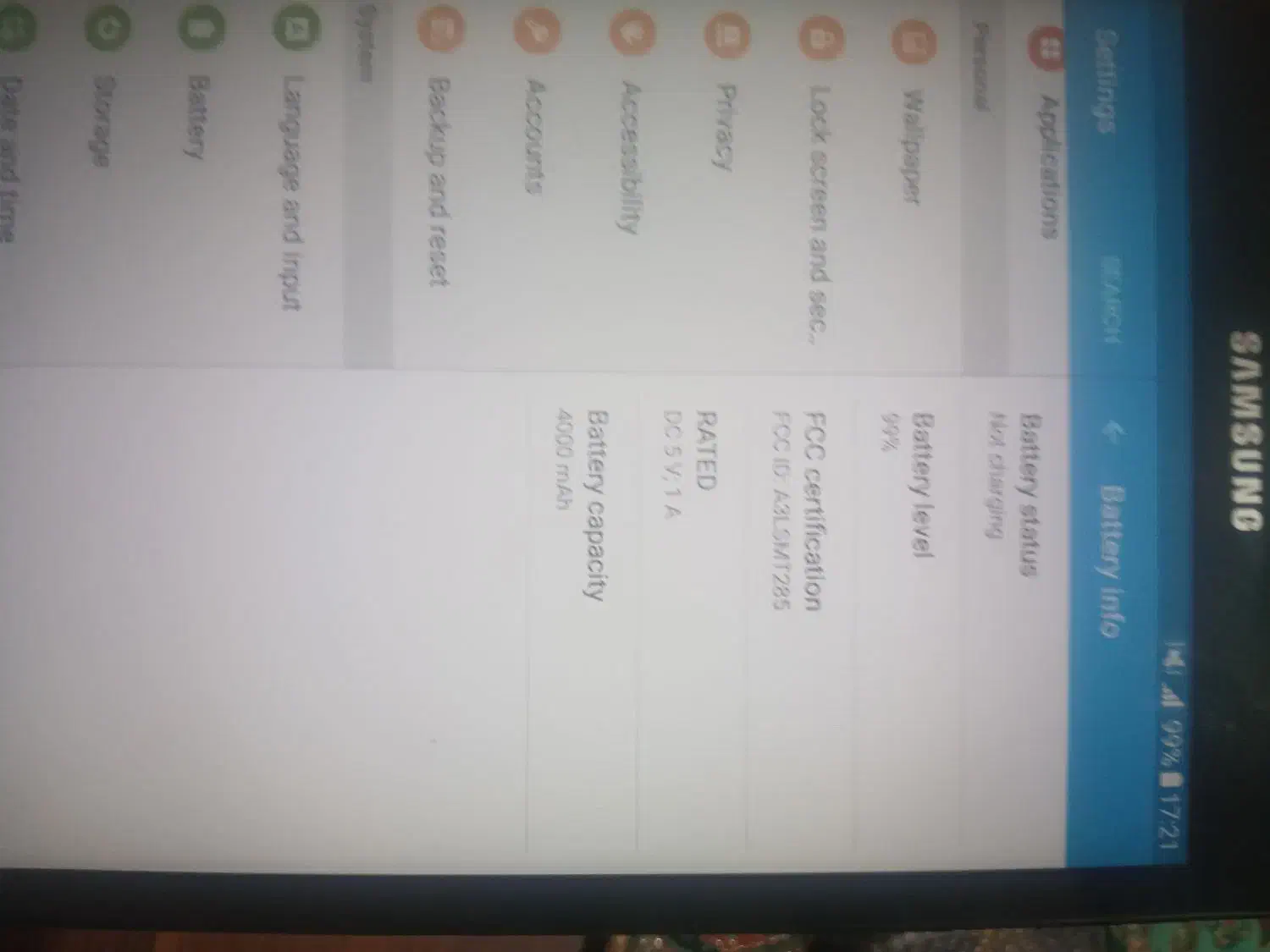 تبلت A6|تبلت|آمل, |دیوار