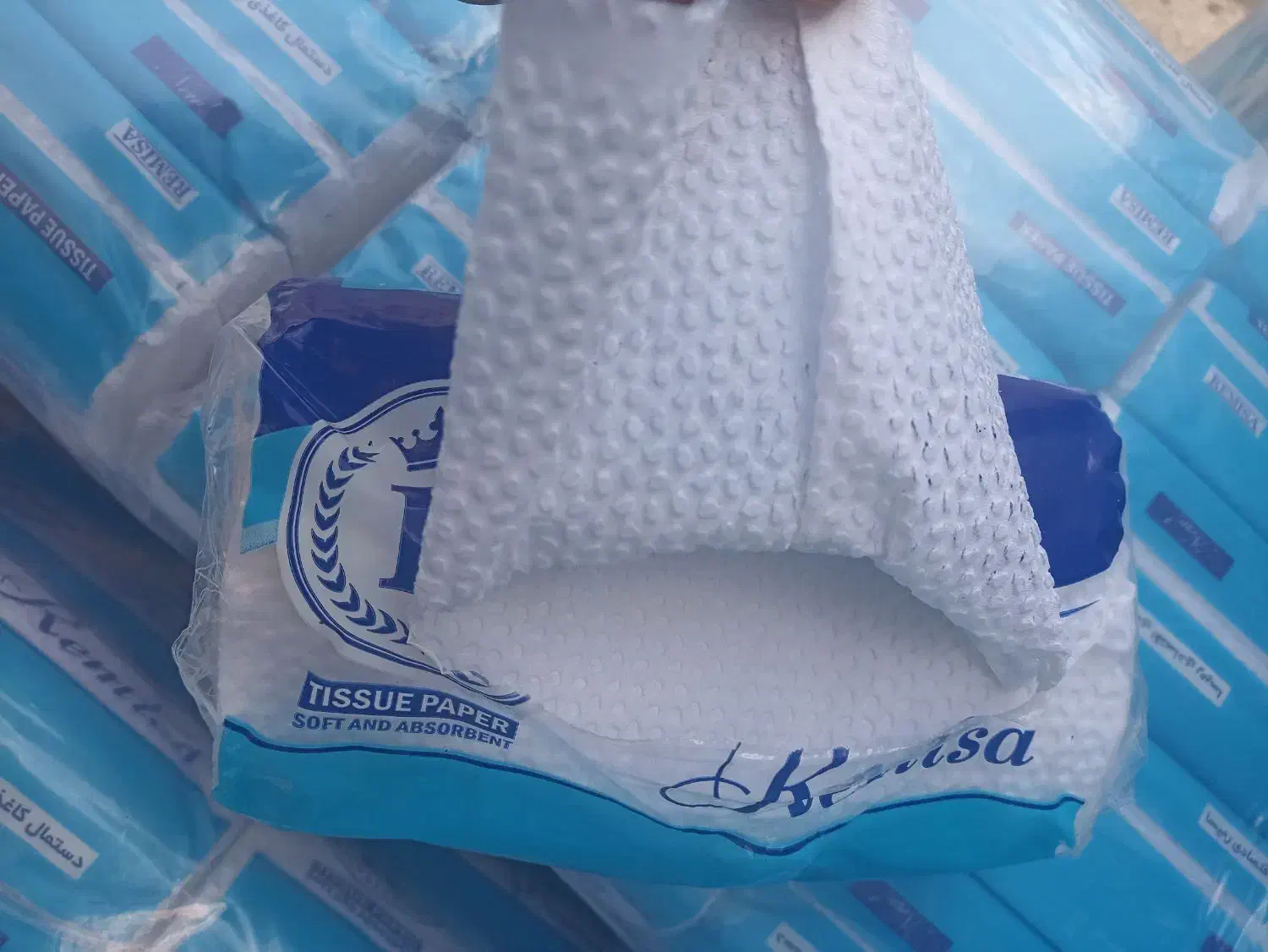 دستمال اقتصادی رمیسا ۱۰۰برگ|مواد شوینده و دستمال کاغذی|کرج, کمال‌شهر|دیوار