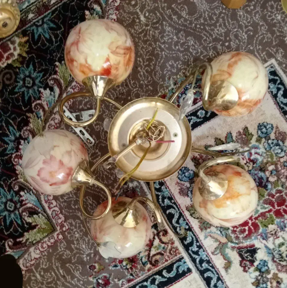 لوستر|لوستر و چراغ آویز|نجفآباد, شریعتی غربی|دیوار