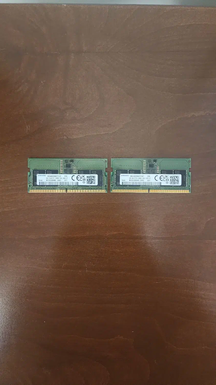 رم ۸ گیگابایت DDR5 4800 Laptop سامسونگ|قطعات و لوازم جانبی رایانه|تهران, تهرانسر شمالی|دیوار