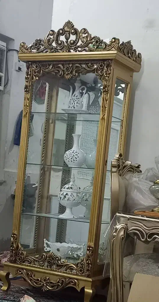 پوفه طلائی|بوفه، ویترین، کنسول|اهواز, فولادشهر|دیوار