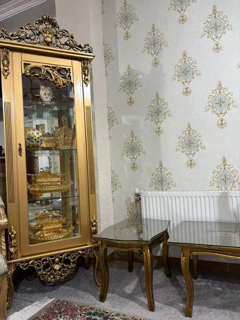 یک عدد بوفه از چوب گردو|بوفه، ویترین، کنسول|علی‌آباد کتول, |دیوار