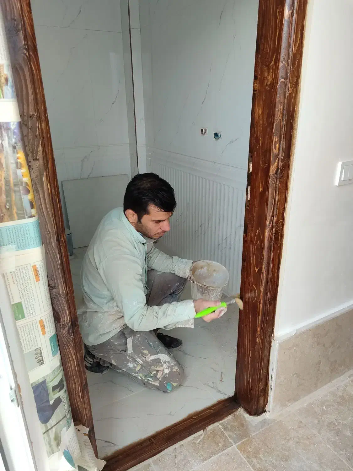 رنگ کاری شریفی|خدمات پیشه و مهارت|مینودشت, |دیوار