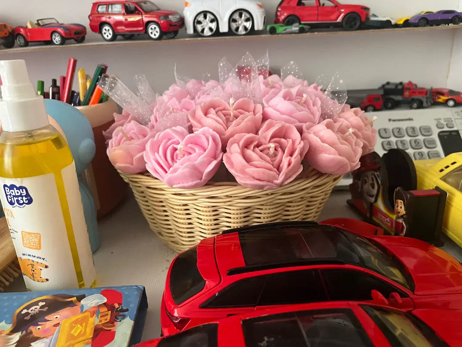 باکس شمع گل رز قلبی|صنایع دستی و سایر لوازم تزئینی|تهران, زعفرانیه|دیوار