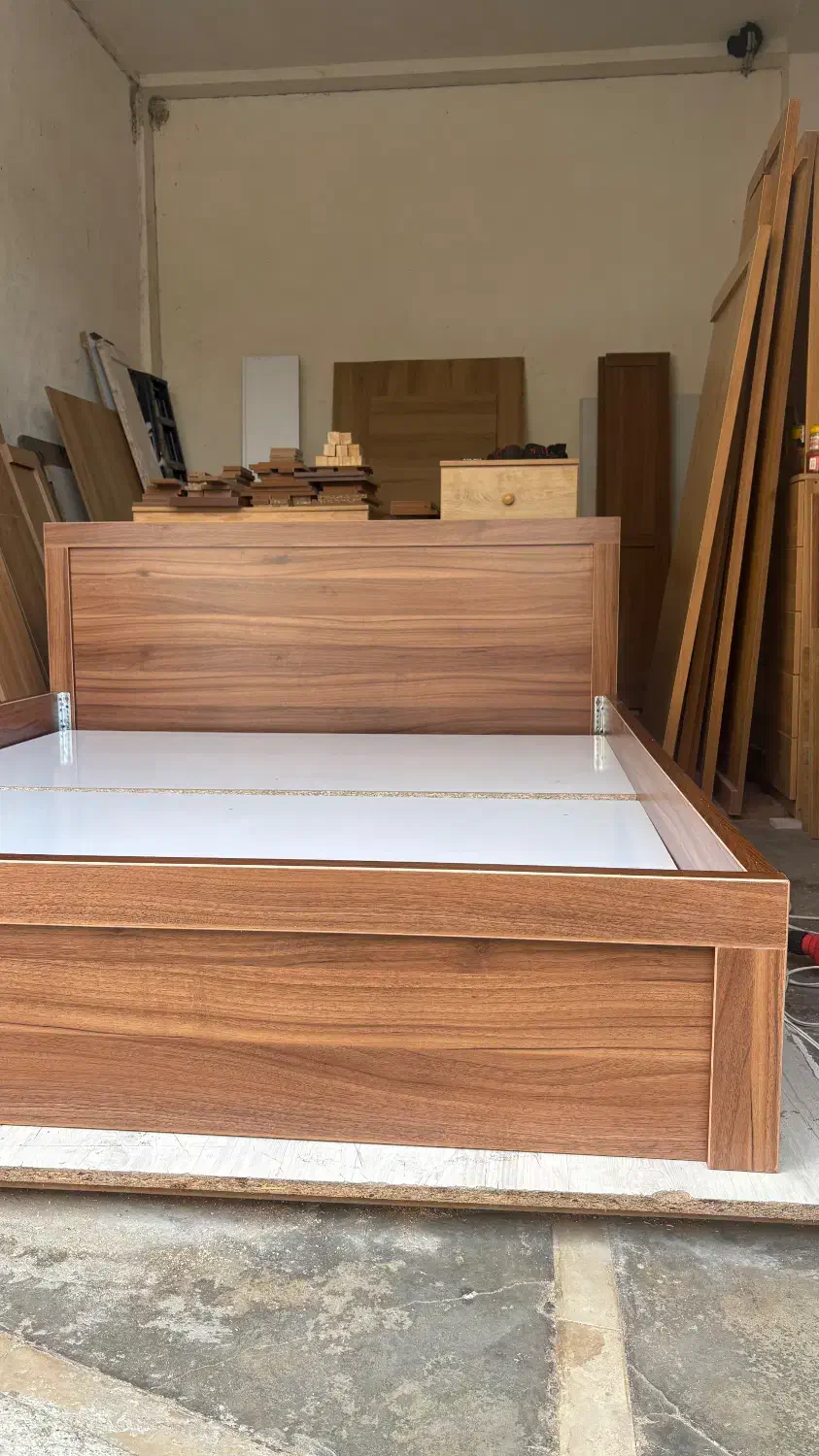 تخت دونفره با کفی|تخت و سرویس خواب|تنکابن, |دیوار