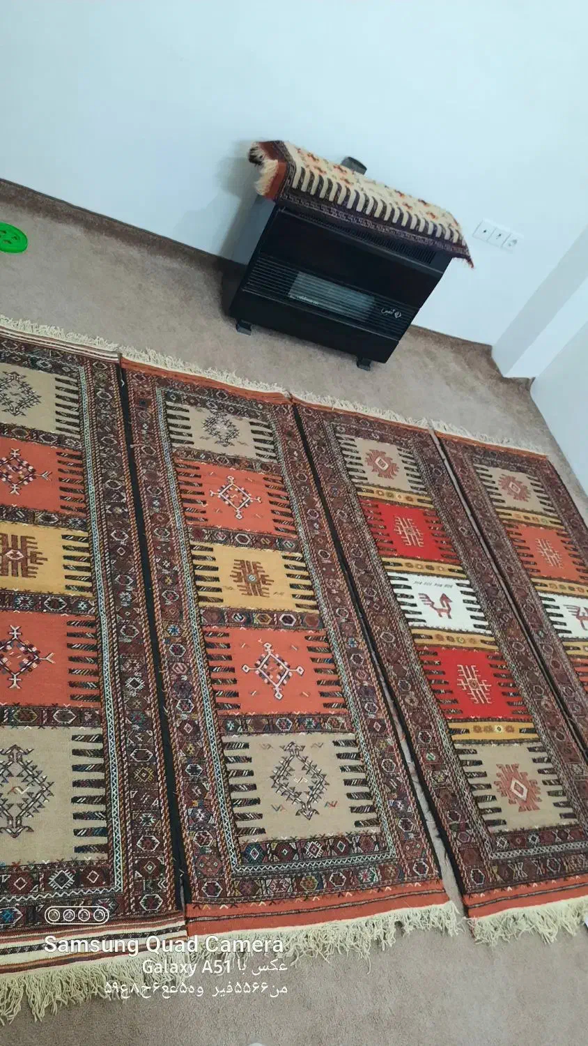 گلیم|گلیم، جاجیم، گبه|بجنورد, |دیوار