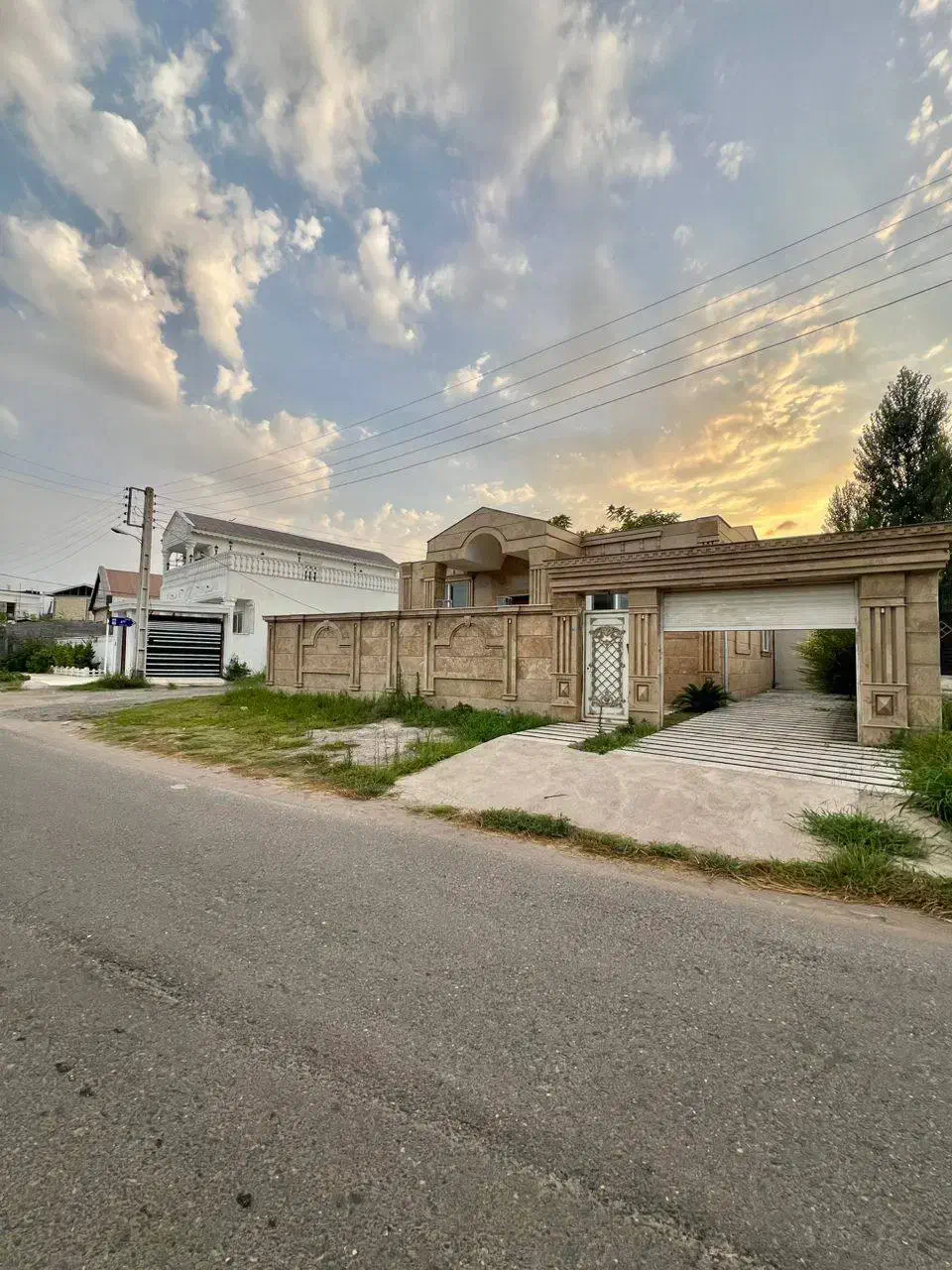 ویلا فلت نما سنگ سند دار منطقه آزاد انزلی|فروش خانه و ویلا|زیباکنار, |دیوار