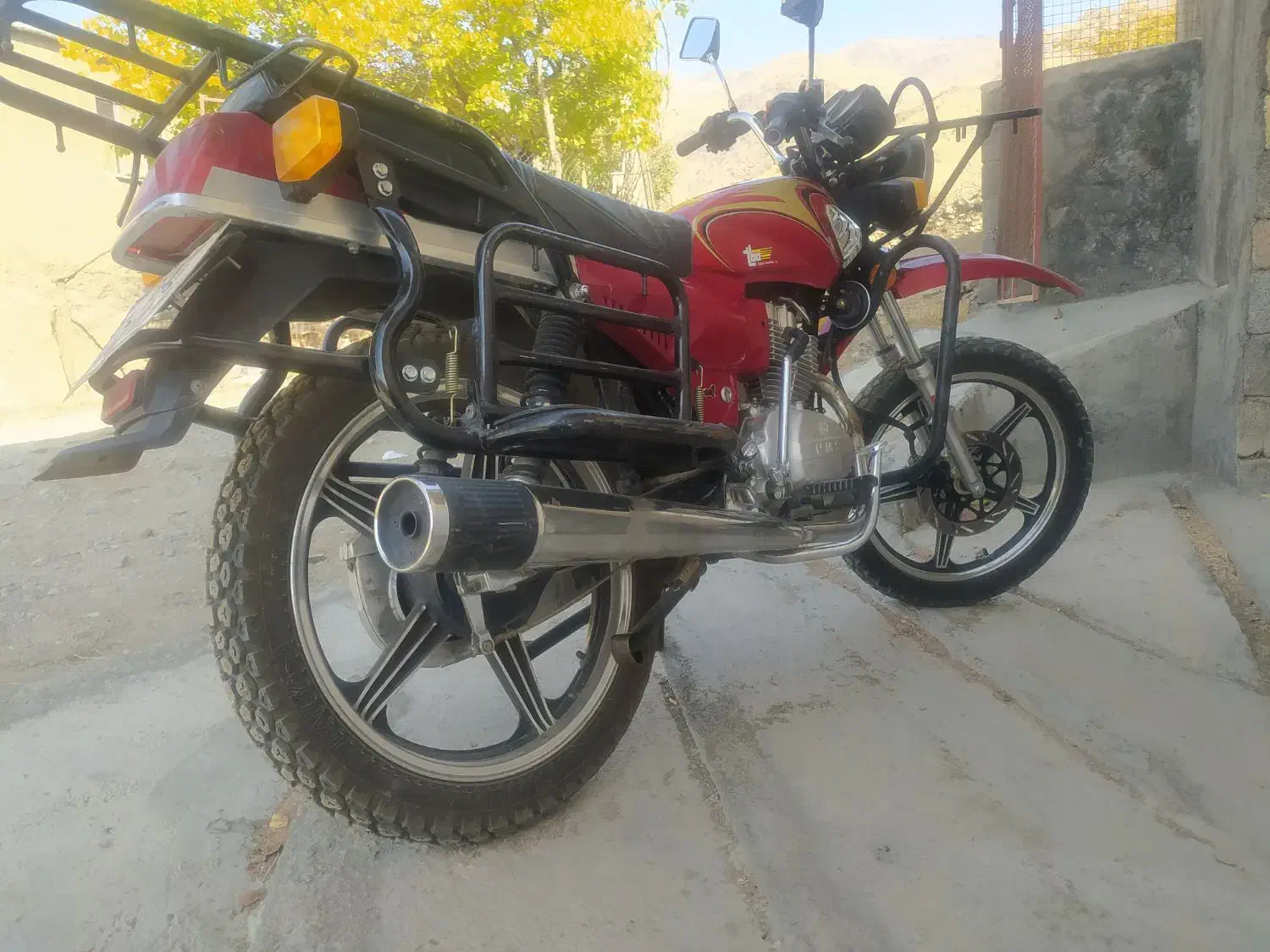 موتور احسان شکاری|موتورسیکلت|سروآباد, |دیوار