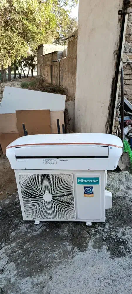 کولر گازی هیسنس ۱۸ هزار تمیز|کولر گازی و فنکوئل|نسیمشهر, |دیوار