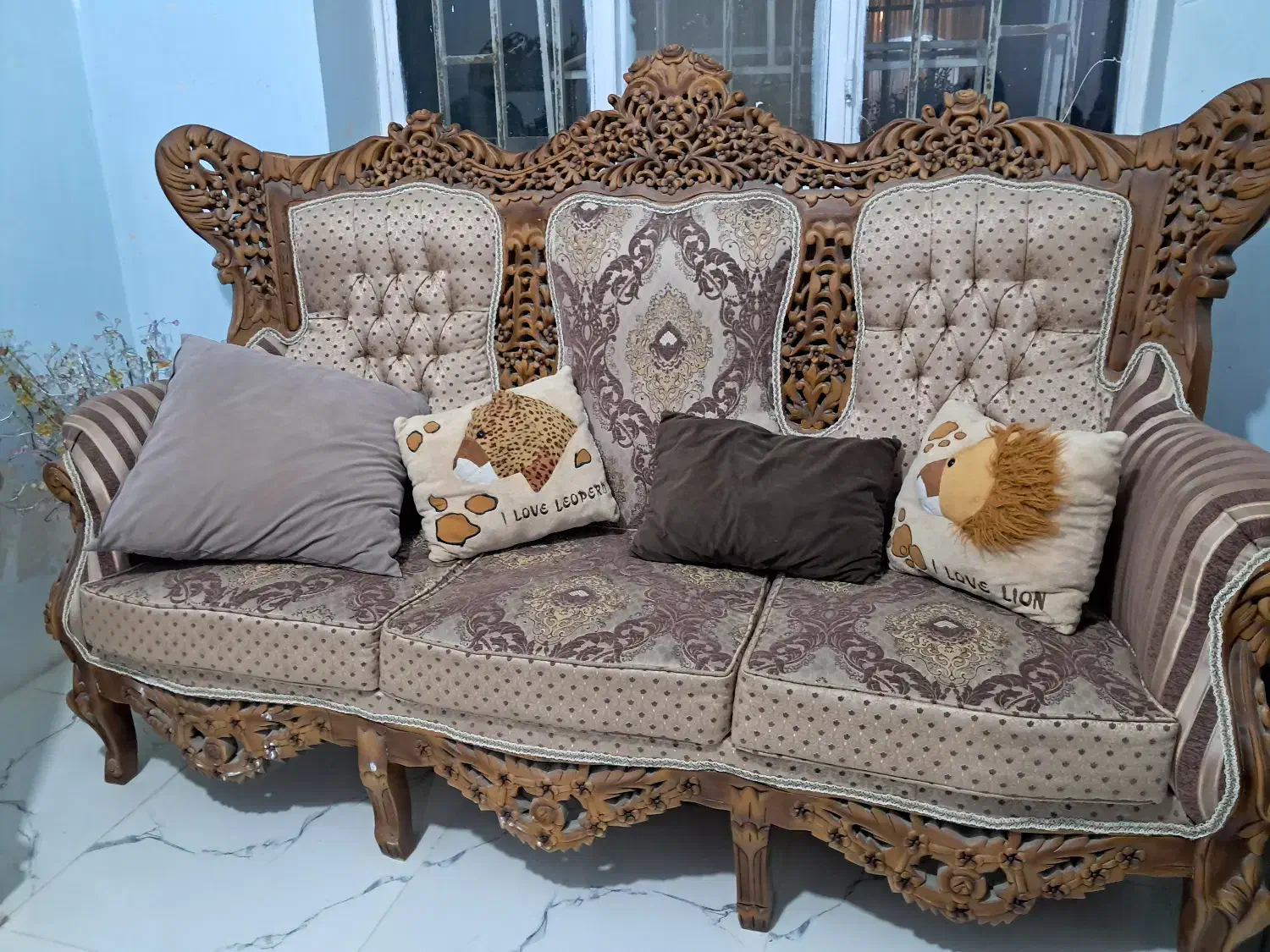 مبل سلطنتی|مبلمان خانگی و میز عسلی|محمدشهر, محمدشهر|دیوار