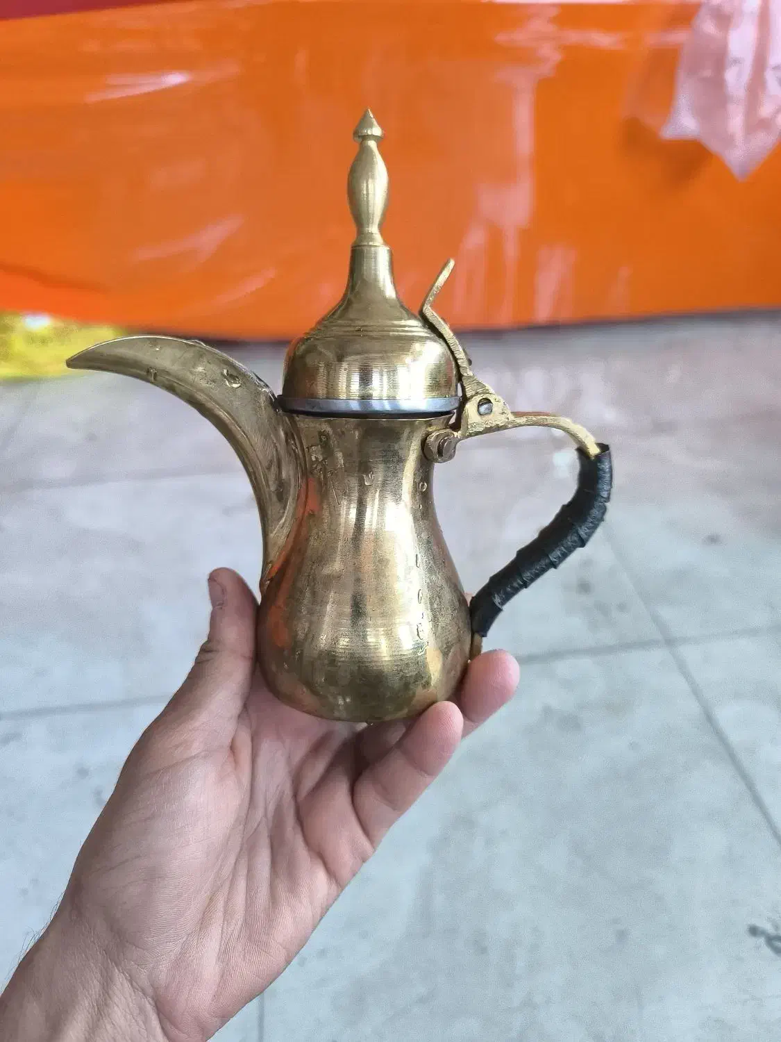 دو عدد دله قهوه عربی|قوری، کتری، قهوهساز دستی|شوش, |دیوار