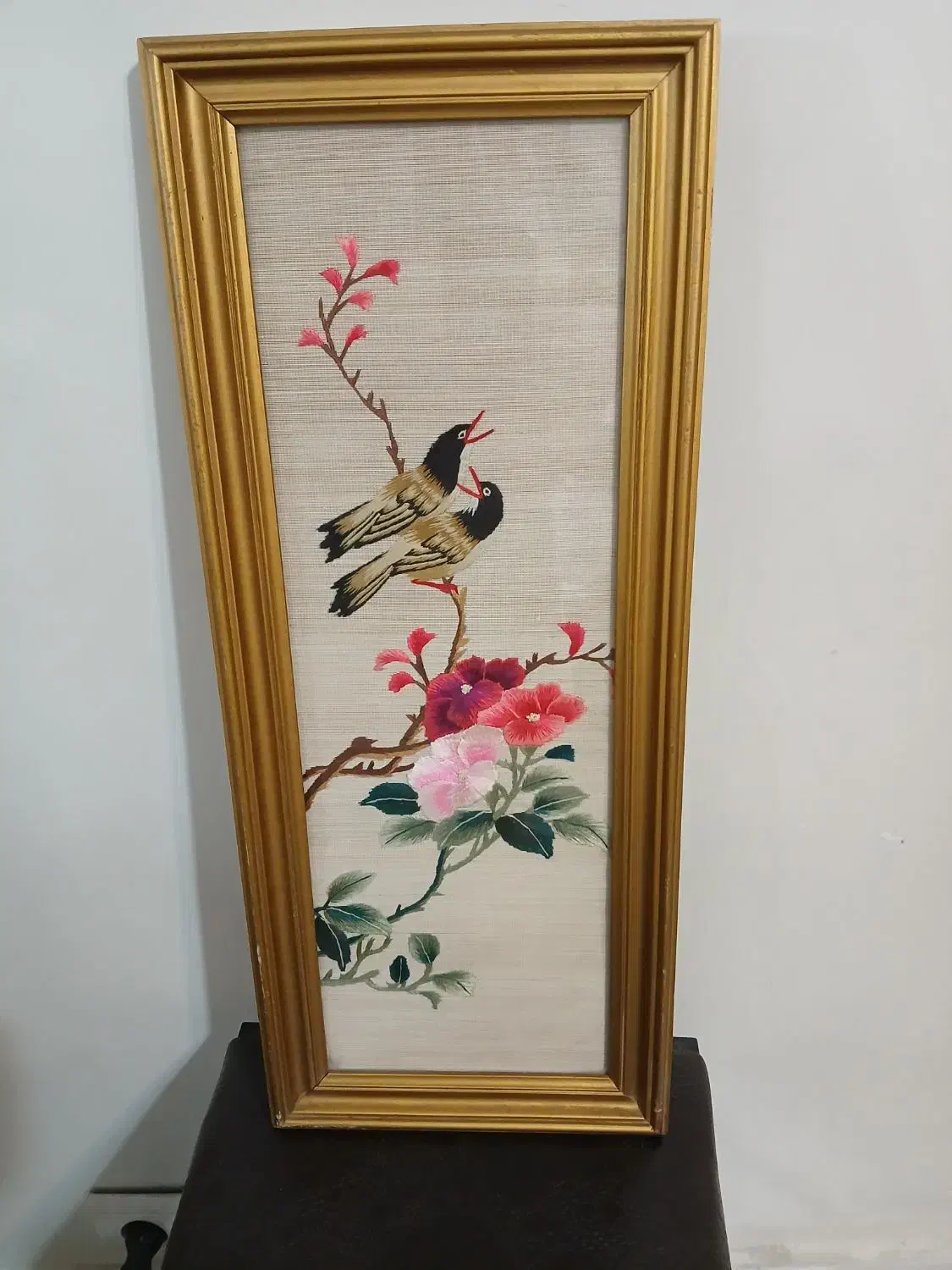 تابلو گلدوزی ابریشم اصل چین|تابلو، نقاشی، عکس|تهران, اختیاریه|دیوار