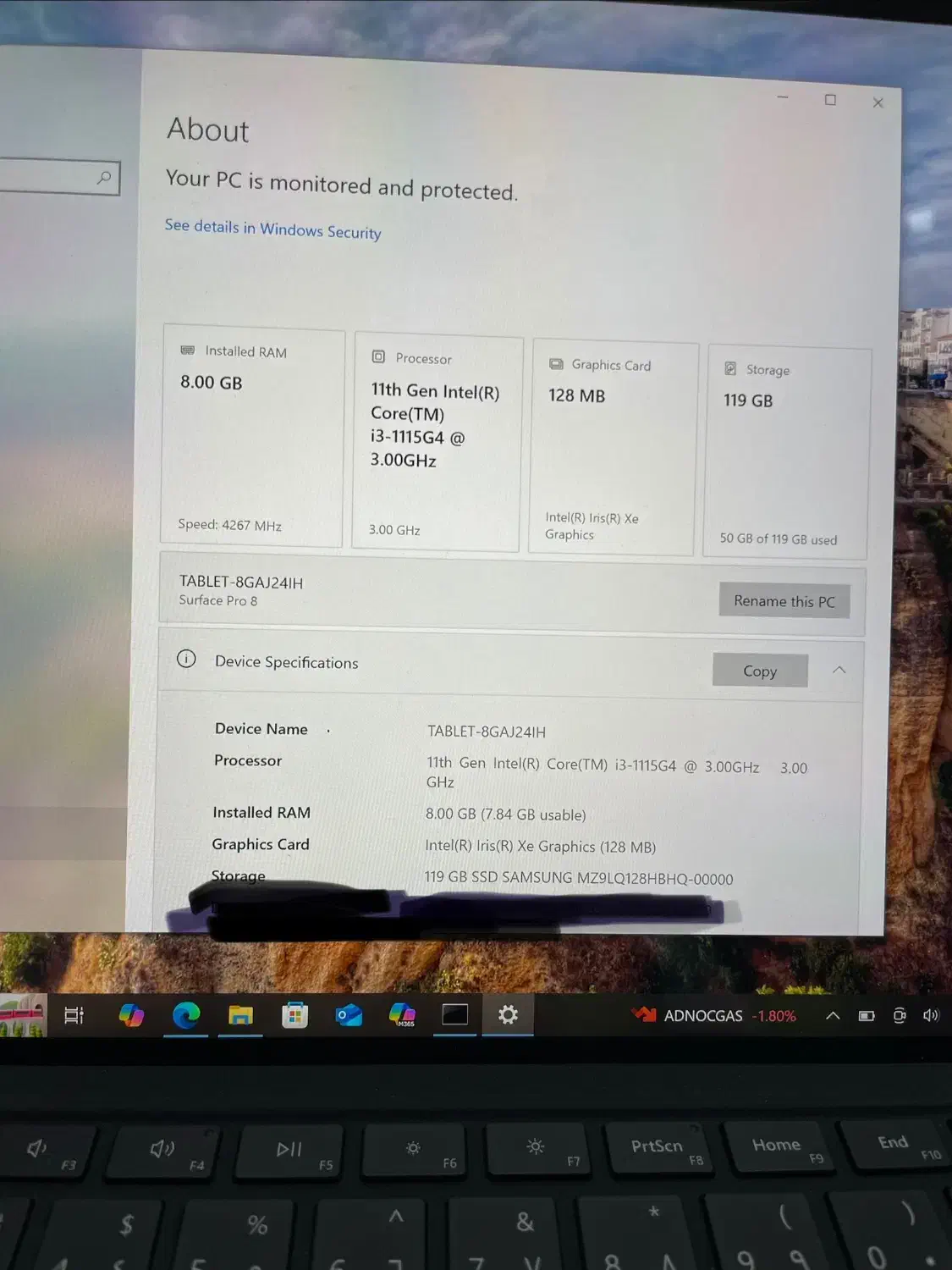 سرفیس ۸ پرو ۱۲۸|تبلت|تهران, هروی|دیوار