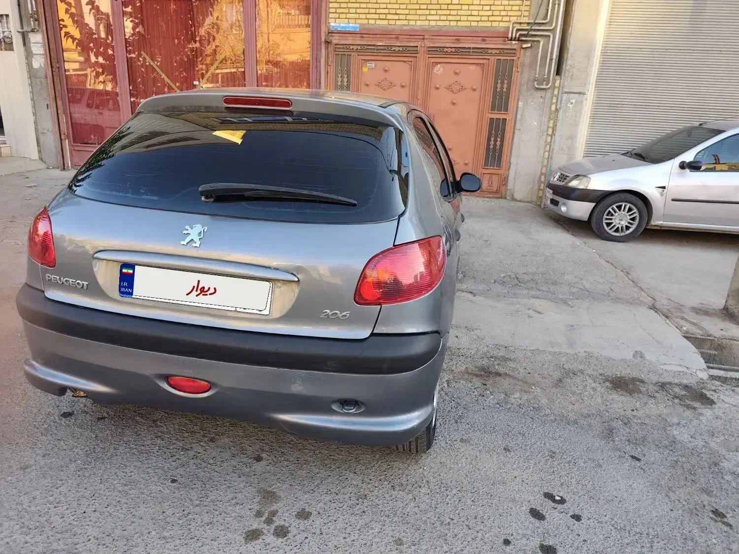 پژو۲۰۶مدل۸۷|خودرو سواری و وانت|بوکان, |دیوار