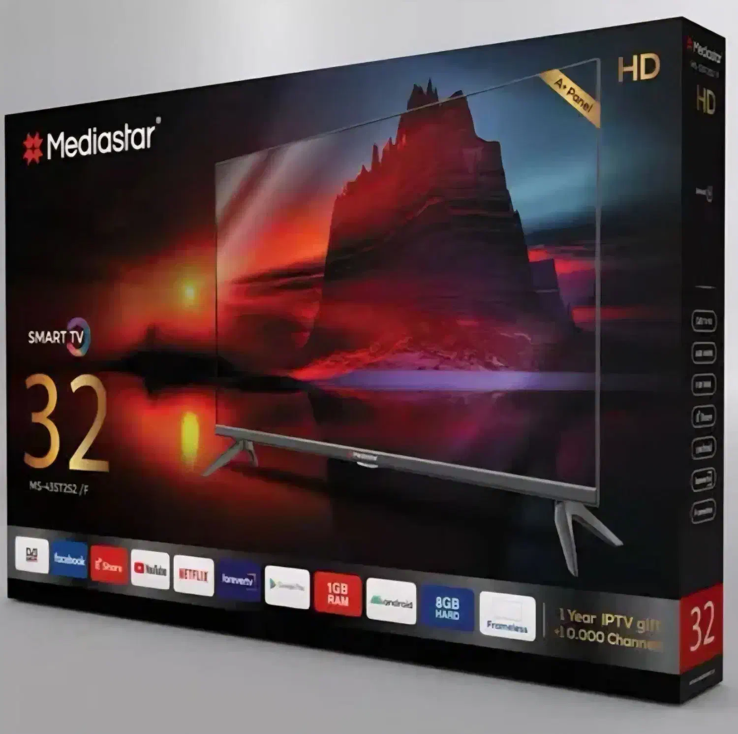 تلویزیون 32 اینچ استار|تلویزیون و پروژکتور|قم, ژاندارمها|دیوار