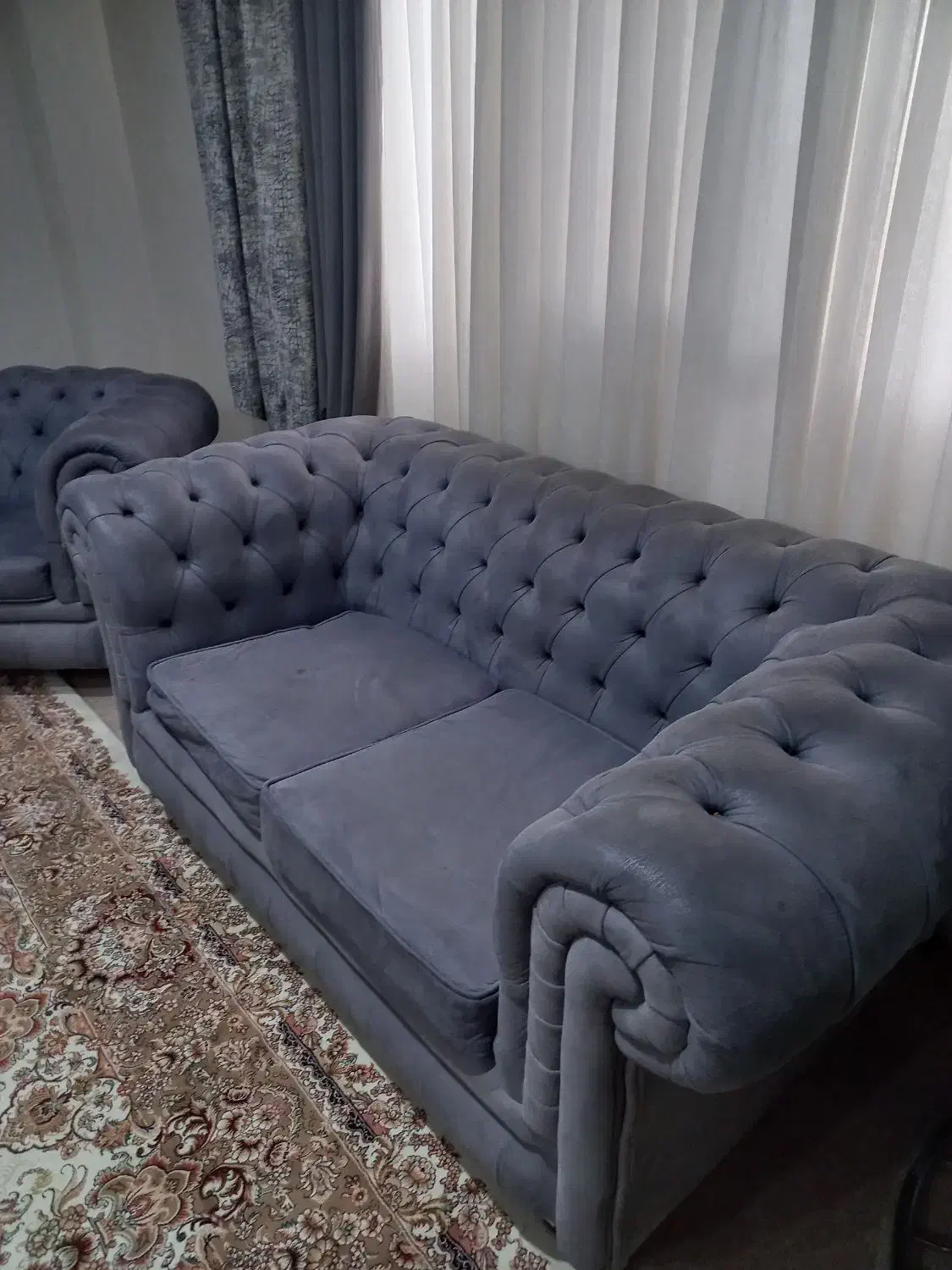 مبلمان هفت نفره چستر|مبلمان خانگی و میز عسلی|پردیس, فاز ۲|دیوار