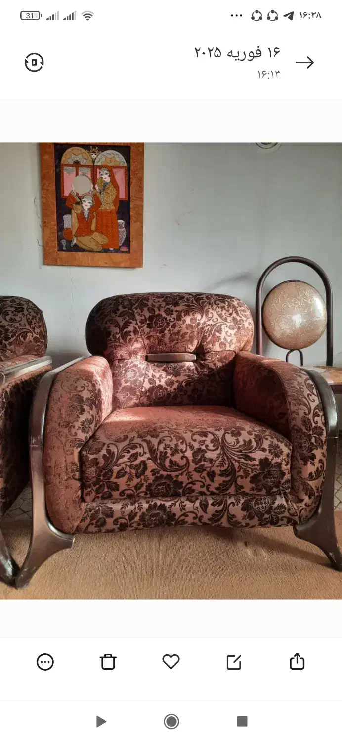 مبل راحتی 7نفره|مبلمان خانگی و میز عسلی|منجیل, |دیوار