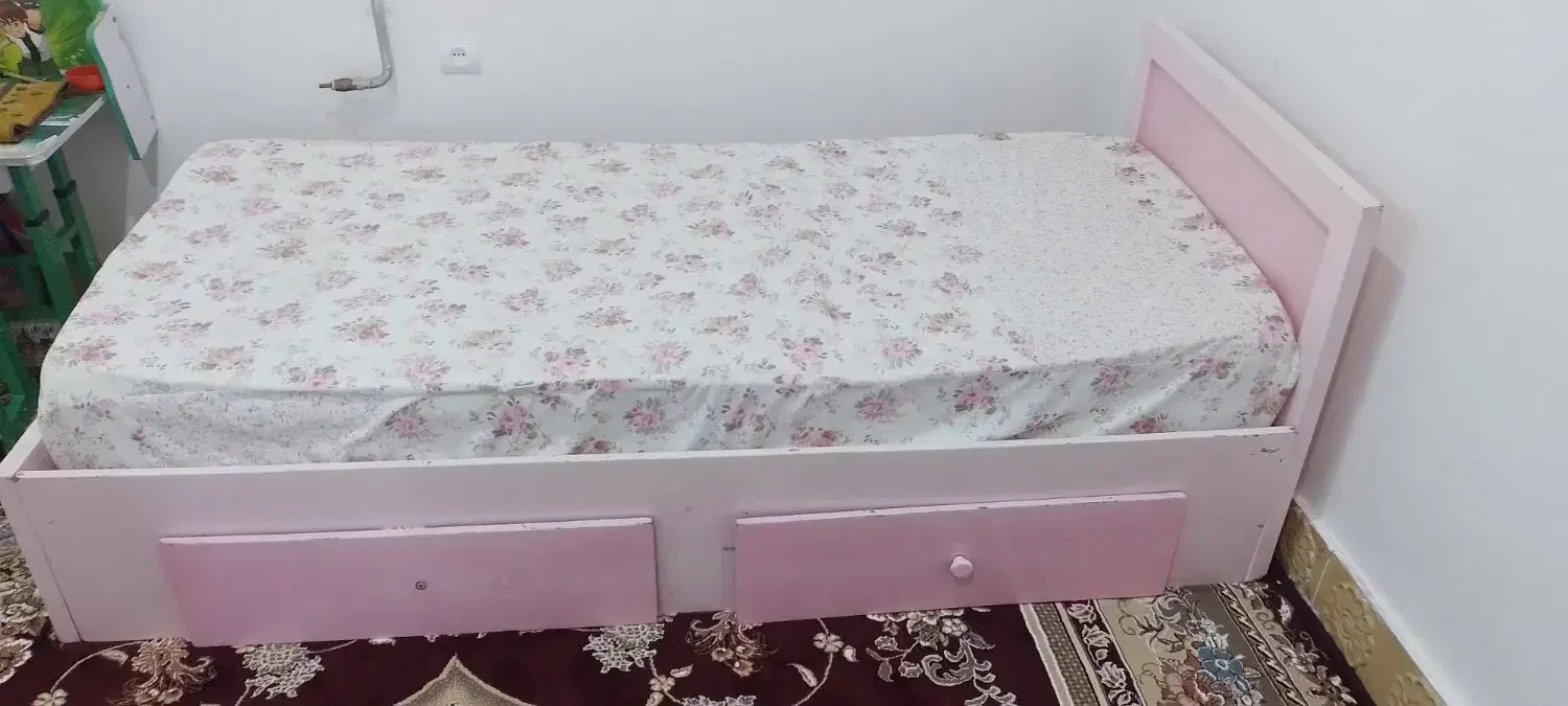 تخت یک نفره سالم|تشک تختخواب|دیواندره, |دیوار