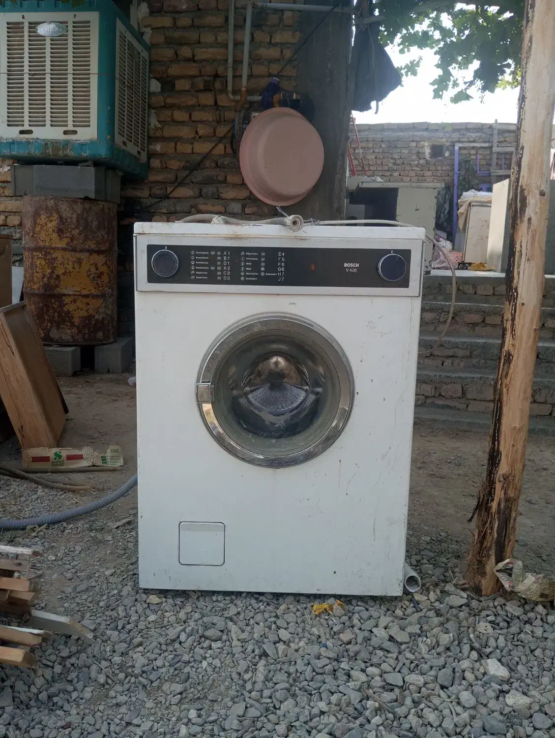 لباسشوی تمام اتومات بوش|ماشین لباسشویی و خشککن لباس|آشخانه, |دیوار