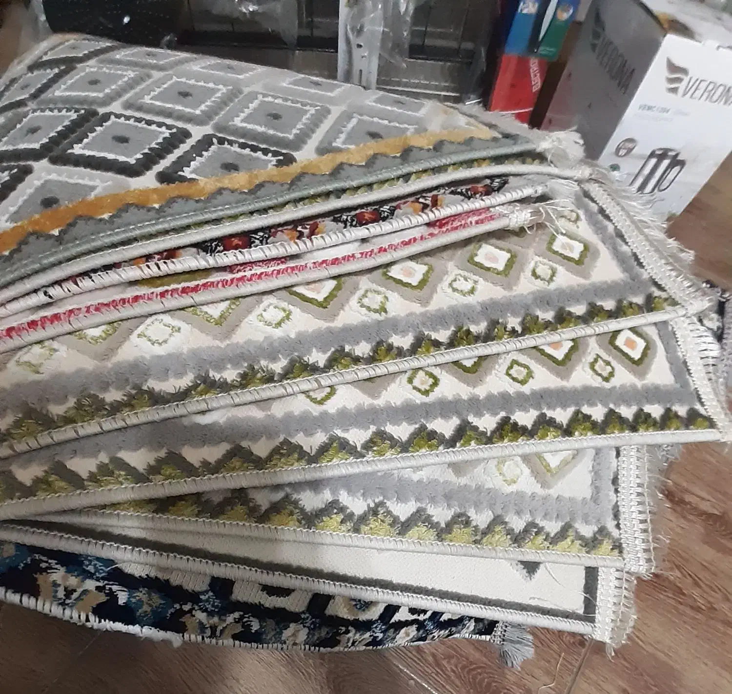 انواع پا دری در طرح های مختلف|گلیم، جاجیم، گبه|ملایر, |دیوار