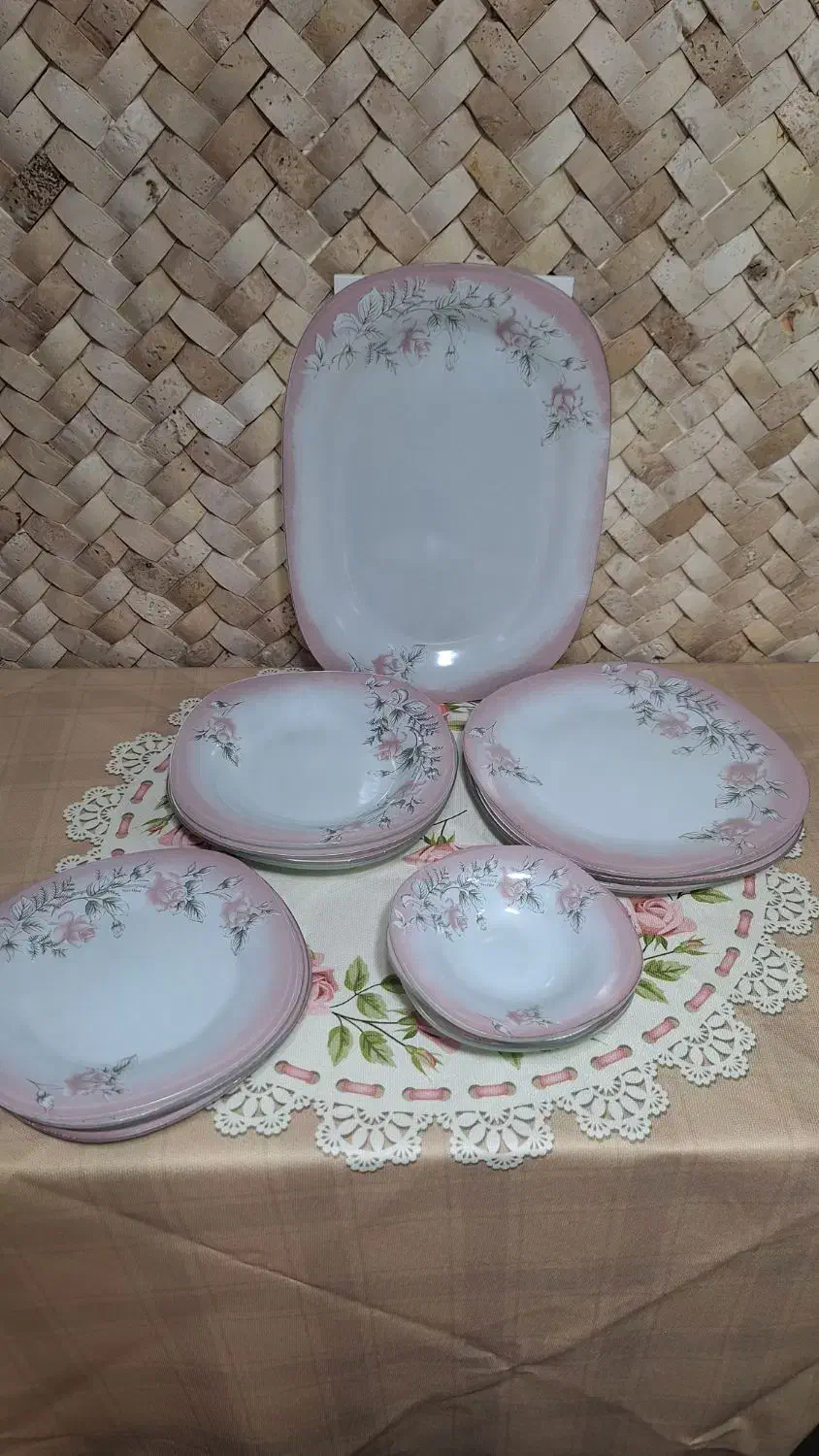 سرویس غذاخوری شیشه ای|ظروف سرو و پذیرایی|آمل, |دیوار