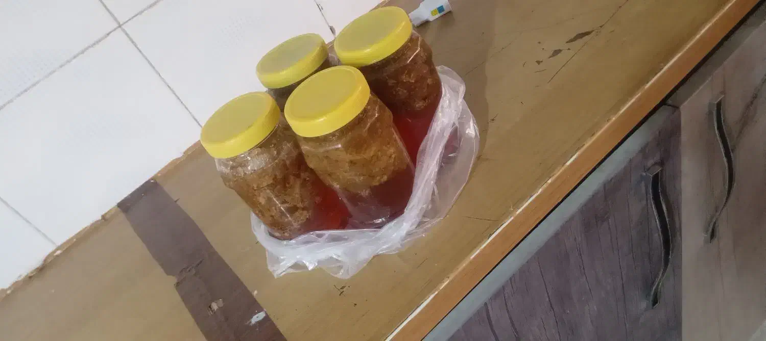 عسل وحشی اندیکا .رنگ طلای|خوردنی و آشامیدنی|اندیکا, |دیوار