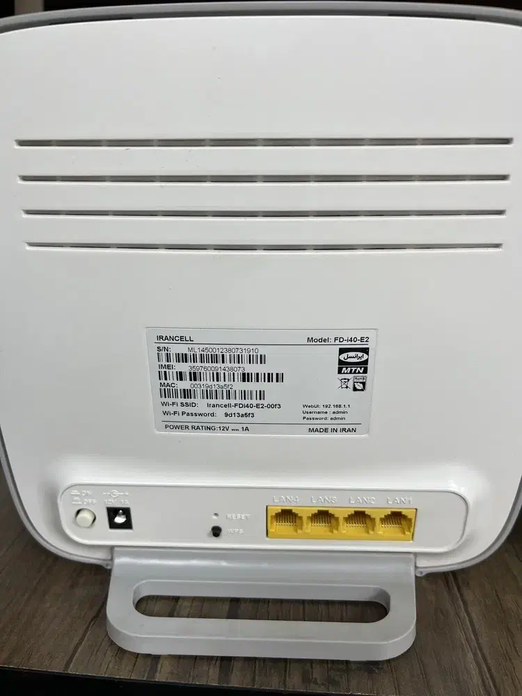 مودم FD-i40 E2 انلاک سیم کارت خور|مودم و تجهیزات شبکه|تهران, یافت‌آباد|دیوار