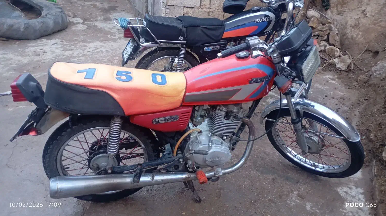 متو مدل 83|موتورسیکلت|آشخانه, |دیوار