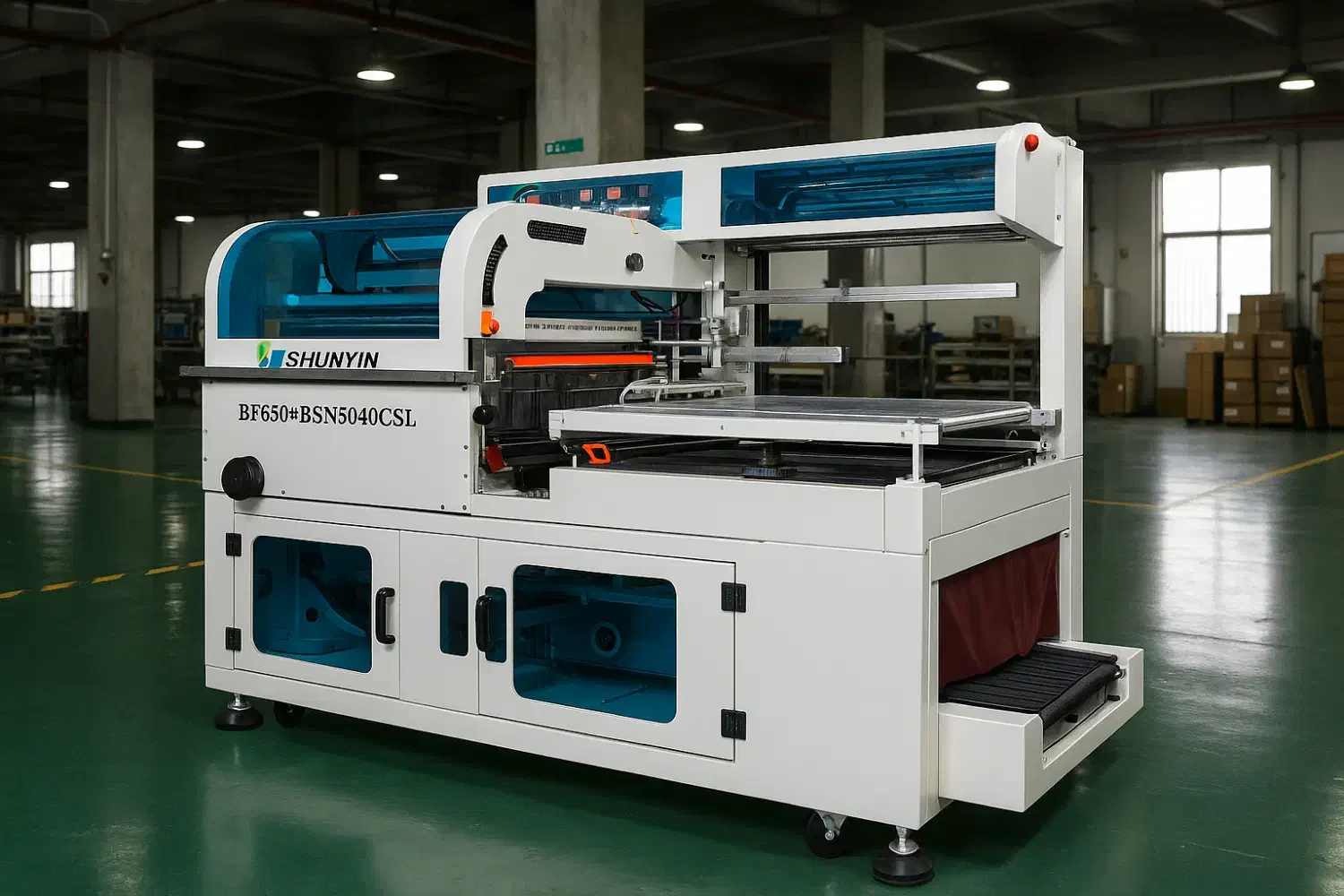 دستگاه دوخت و شیرینگ اتوماتیک Shunyin BF650|ماشین‌آلات صنعتی|حبیب آباد, |دیوار