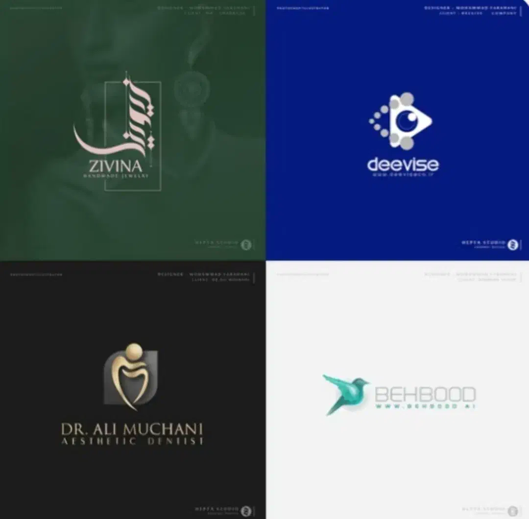 طراحی لوگو . کارت ویزیت . تضمین رضایت شما|خدمات رایانه‌ای و موبایل|مبارکه, |دیوار