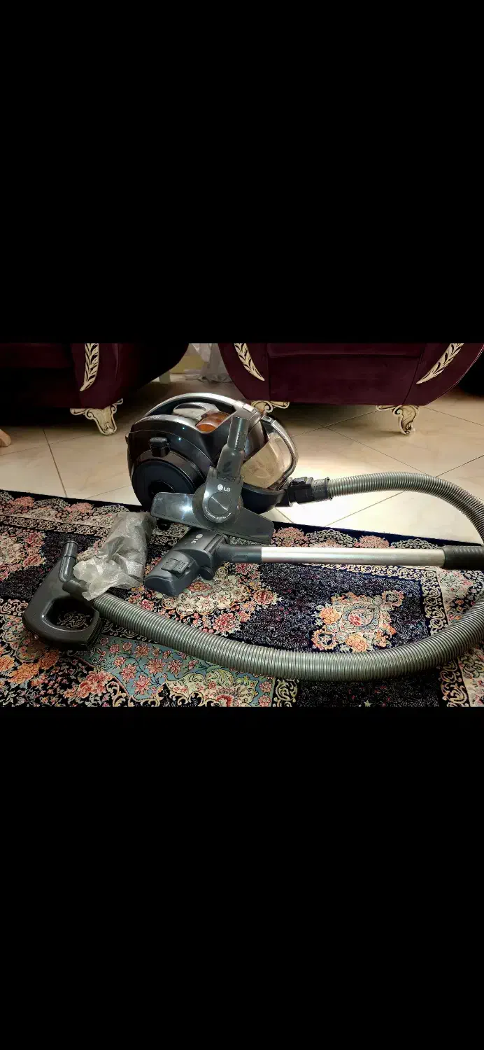 جاروبرقی بدون کیسه ال جی در حد نو|جاروبرقی، جارو شارژی، بخارشو|چهاردانگه (تهران), |دیوار