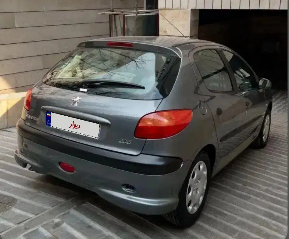 آگهی اجاره خودرو ۲۰۶/رنت ماشین/بدون راننده|خودرو اجاره‌ای|تهران, جردن|دیوار